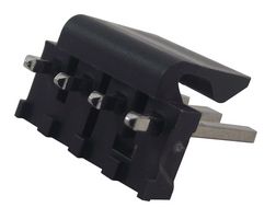 MOLEX 171813-0004 引脚针座, 板至板, 线至板, 3.96 mm, 1 排, 4 触点, 通孔直型, KK 396 171813 Series