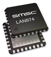 MICROCHIP LAN8741A-EN 以太网控制器, 以太网PHY收发器, IEEE 802.3, IEEE 802.3u, IEEE 802.3az, 1.62 V, 3.6 V, QFN, 32 引脚
