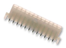 MOLEX 39-29-9242 引脚针座, 线至板, 4.2 mm, 2 排, 24 触点, 通孔直型, Mini-Fit Jr. 5566 Series