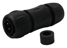 SOURIAU-SUNBANK / EATON UTS6JC12E4P 圆形连接器, Standard Circular Connector, Trim Trio UTS系列, 直型插头, 4 触点, 焊接引脚, 卡口