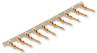 SOURIAU-SUNBANK / EATON SM24M1S6 Circular Connector Contact, Stamped, Souriau Trim Trio, Pin, Crimp, 24 AWG, 26 AWG