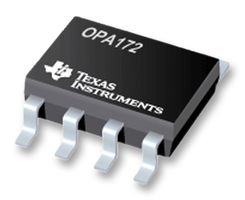 TEXAS INSTRUMENTS OPA172IDR 运算放大器, 1 放大器, 10 MHz, 10 V/µs, ± 2.25V 至 ± 18V, 4.5V 至 36V, SOIC, 8 引脚