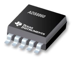 TEXAS INSTRUMENTS ADS8860IDGS 模数转换器, SAR, 16 bit, 1 MSPS, 1 放大器, 单端, SPI