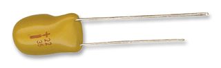 MULTICOMP PRO MCTAR16V106KC Tantalum Capacitor, 10 µF, 16 V, ± 10%, PC Pin, 5 mm, 3.2 ohm