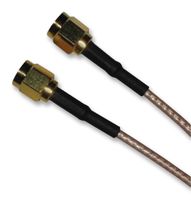 AMPHENOL RF 135101-01-06.00 射频/同轴电缆组件, 6 ", 152.4 mm, RG316, SMA直型插头, SMA直型插头, 50 ohm