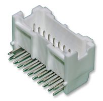 JST / JAPAN SOLDERLESS TERMINALS S20B-PADSS-1(LF)(SN) 引脚针座, 线至板, 2 mm, 2 排, 20 触点, 通孔安装, PAD