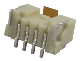 JST / JAPAN SOLDERLESS TERMINALS BM04B-PASS-1-TFT(LF)(SN) Pin Header, Wire-to-Board, 2 mm, 1 Rows, 4 Contacts, Surface Mount, PA