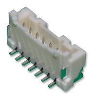 JST / JAPAN SOLDERLESS TERMINALS BM07B-PASS-1-TFT(LF)(SN) Pin Header, Wire-to-Board, 2 mm, 1 Rows, 7 Contacts, Surface Mount, PA