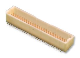 JST / JAPAN SOLDERLESS TERMINALS BM50B-SRDS-G-TF(LF)(SN) 引脚针座, 线至板, 1 mm, 2 排, 50 触点, 表面安装 , BM50B Series