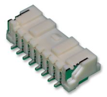 JST / JAPAN SOLDERLESS TERMINALS SM08B-PASS-TB(LF)(SN) Pin Header, Wire-to-Board, 2 mm, 1 Rows, 8 Contacts, Surface Mount, PA
