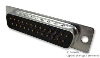 AMPHENOL COMMUNICATIONS SOLUTIONS L777SDB25POL2 D Sub Connector, DB25, Standard, Plug, SD, 25 Contacts, DB, Solder