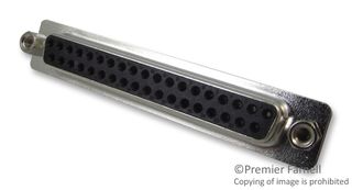 AMPHENOL COMMUNICATIONS SOLUTIONS L17HTNCHSOL2RM81C D Sub Connector, DB37, Standard, Receptacle, HTN, 37 Contacts, DC, Solder