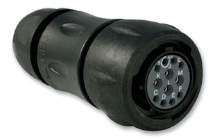 SOURIAU-SUNBANK / EATON UTS6JC14E12S Circular Connector, Standard Circular Connector, Souriau Trim Trio UTS Series, Straight Plug