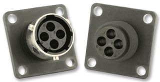 SOURIAU-SUNBANK / EATON UTG0128SH 圆形连接器, Standard Circular Connector, Trim Trio UTG系列, 墙壁安装插座, 8 触点, 压接插座-无触芯, 卡口