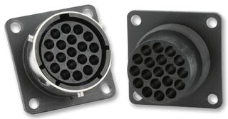 SOURIAU-SUNBANK / EATON UTG01619SH Circular Connector, Standard Circular Connector, Souriau Trim Trio UTG Series