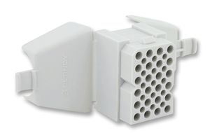 SOURIAU-SUNBANK / EATON SMS24RDH3 连接器外壳, 集成应力消除护罩, Souriau Qikmate SMS, 插座, 24 路, TRIM TRIO 可移除弹簧锁 母触芯