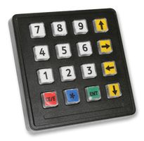 STORM INTERFACE 7207-1610201 键盘, 720GFX Series, 4 x 4, 矩阵, 50 mA, 24 V