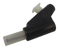 RADIALL R941460600 Banana Test Connector, 4mm, Plug, Cable Mount, 30 A, 750 V, Nickel Plated Contacts, Black