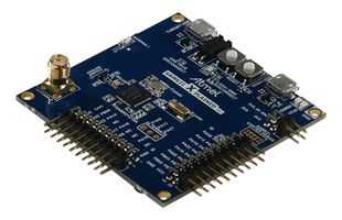 MICROCHIP ATSAMR21-XPRO Evaluation Kit, ATSAMR21G18A MCU, On-Board SAM R21 Through Serial Wire Debug, USB Interface