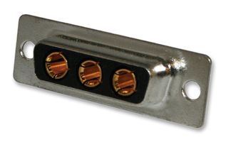 NORCOMP 681M7W2203L001 连接器, 组合式D-SUB, Power-D 681M Series, DA-7W2, 插座, 7 触点, 5信号, 2电源, 焊接