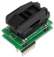 BATRONIX SOIC8(200MIL)-DIP8 适配器, 1:1转换器, 支持多个Batronix编程器, Batronix 通用 & Gang编程器