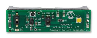 MICROCHIP ADM00435 评估板, 同步升压 LED 恒流 稳压器, 模拟, PWM调光
