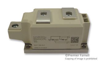 SEMIKRON SKKT 250/16 E 晶闸管模块, 串行连接, 250 A, 1.6 kV