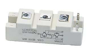SEMIKRON SKM195GB066D IGBT模块, 半桥, 265 A, 1.45 V, 175 °C, Module