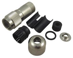 AMPHENOL SINE/TUCHEL C091 31D008 101 4 Circular Connector, Standard Circular Connector, signal mate C091 M16-D+ Series, Cable Mount Plug