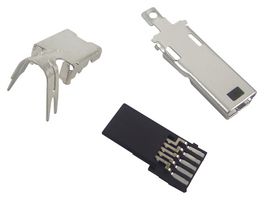 HIROSE / HRS UX40A-MB-5P USB Connector, Mini USB Type B, USB 2.0, Plug, 5 Ways, Cable Mount