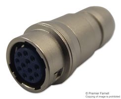 HIROSE / HRS HR10-10J-12S(73) 圆形连接器, Miniature Circular Connector, HR10系列, 电缆安装插座, 12 触点, 焊接插座