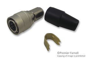 HIROSE / HRS HR10A-10P-12SC(73) Circular Connector, Miniature Circular Connector, HR10 Series, Cable Mount Plug, 12 Contacts