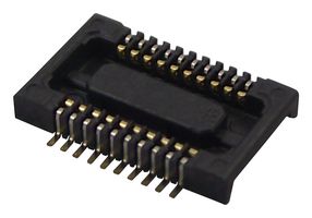 HIROSE / HRS DF30FC-60DS-0.4V(82) Mezzanine Connector, Receptacle, 0.4 mm, 2 Rows, 60 Contacts, Surface Mount, Phosphor Bronze