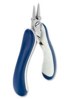 IDEAL-TEK E6041 CRBG Length Round Nose Pliers, 140mm, Smooth Jaw, Bi-Component ESD Safe Handle