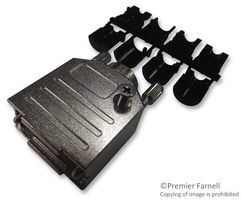 OSSI DTNMK9-K 连接器后壳, D Sub, 屏蔽, DTNMK, DE, 180°, 锌主体