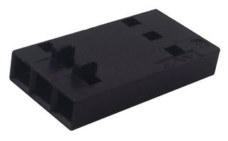 AMP - TE CONNECTIVITY 103648-2 连接器外壳, AMPMODU MTE系列, 插座, 3 路, 2.54 mm, AMPMODU MTE系列触芯