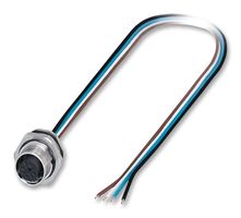 PHOENIX CONTACT 1419629 Sensor Cable, M12 Plug, Free End, 4 Positions, 500 mm, 19.6 "