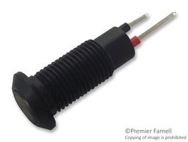 MARL 612-301-21 发光二极管指示器 面板安装, 红色, 12 VDC, 6.35 mm, 20 mA, 900 mcd, IP67