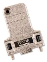 MOLEX / FCT 172704-0109 D Sub Backshell, Shielded, 172704 Series, DE, 70°, ABS (Acrylonitrile Butadiene Styrene) Body