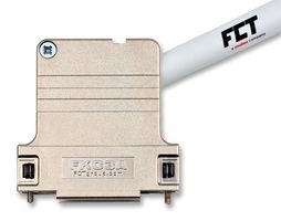 MOLEX / FCT 172704-0117 连接器后壳, D Sub, 屏蔽, 172704 Series, DB, 70°, ABS(丙烯腈 - 丁二烯 - 苯乙烯)主体