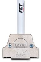 MOLEX / FCT 172704-0118 D Sub Backshell, Shielded, 172704 Series, DB, 180°, PET (Polyester) Body