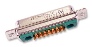 MOLEX / FCT 172704-0018 连接器, 组合式D-SUB, 172704 Series, DB-17W2, 插座, 17 触点, 15信号, 2电源, 焊接杯