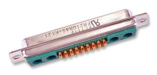 MOLEX / FCT 172704-0024 连接器, 组合式D-SUB, 172704 Series, DC-21WA4, 插座, 21 触点, 17信号, 4电源, 焊接杯