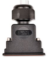 MOLEX / FCT 172704-0194 连接器后壳, D Sub, 172704 Series, DA, 180°, PET(聚酯纤维)主体