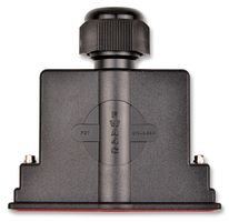 MOLEX / FCT 172704-0198 连接器后壳, D Sub, 172704 Series, DC, 180°, PET(聚酯纤维)主体