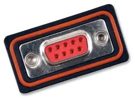 MOLEX / FCT 172704-0060 D Sub Connector, DB9, Standard, Receptacle, 172704 Series, 9 Contacts, DE, Solder