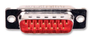 MOLEX / FCT 172704-0079 D-Sub 连接器, 标准, 插头, 172704 Series, 15 触点, DA, 焊接杯