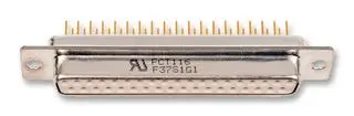 MOLEX / FCT 172704-0072 D Sub Connector, DB37, Standard, Receptacle, 172704 Series, 37 Contacts, DC, Solder