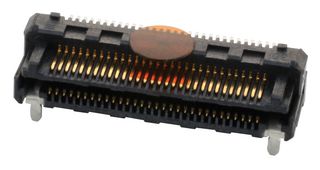 SAMTEC LSHM-140-01-L-DH-A-N-K-TR Mezzanine Connector, High-Speed, Hermaphroditic, 0.5 mm, 2 Rows, 80 Contacts, Surface Mount