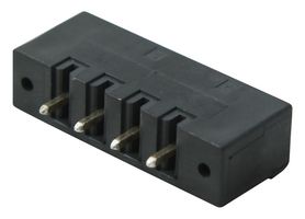 METZ CONNECT 31235104 引脚针座, 线至板, 5.08 mm, 1 排, 4 触点, 通孔安装, PT116